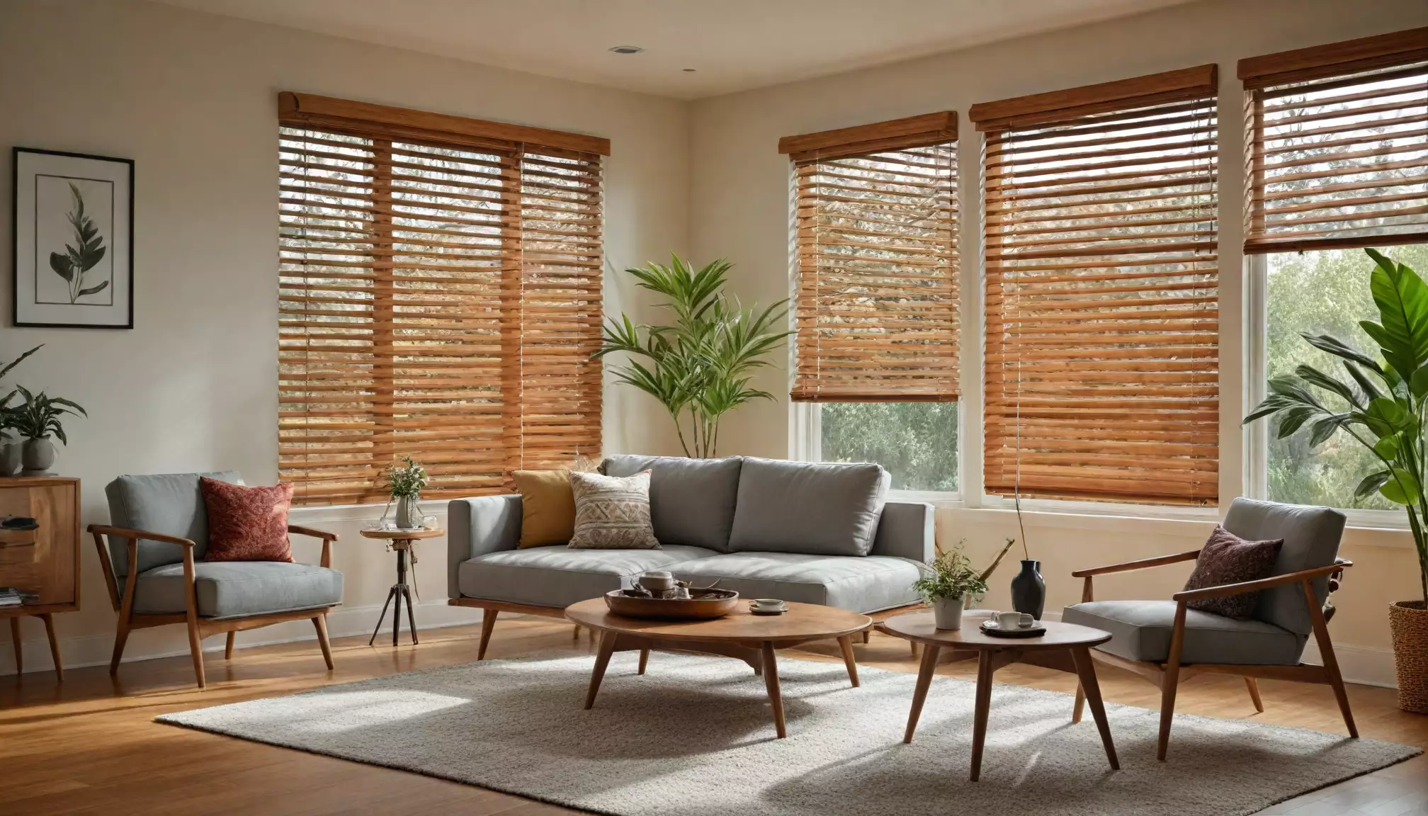 Żaluzje drewniane w nowoczesnych wnętrzach — inspiracje